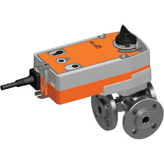 Belimo 3-Way Characterized Valve DN20 Flange Kvs6.3 24VAC/DC Fail-Safe 90s 2-10V 10Nm IP54 SPDT R7020R6P3-B1/NRF24A-SR-S2