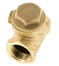 G 1/2'' Brass Swing Check Valve 12 bar (174 psi) Metal Seal