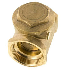 G 2'' Brass Swing Check Valve 10 bar (145 psi) Metal Seal