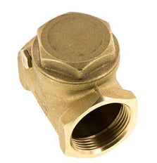 G 1-1/4'' Brass Swing Check Valve 10 bar (145 psi) NBR Soft Seal
