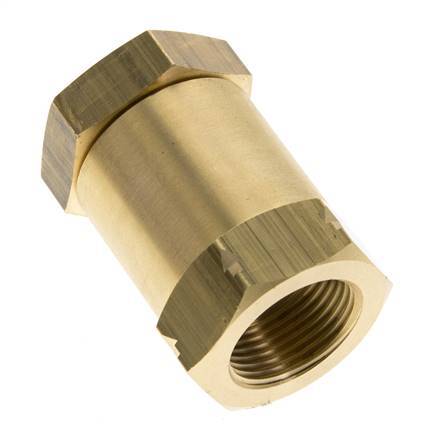 G 3/4'' Female Threaded Brass Check Valve 0.1-40 bar (1.45-580 psi)
