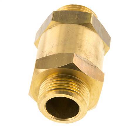 G 1'' Male Threaded Brass Check Valve 0.1-40 bar (1.45-580 psi)