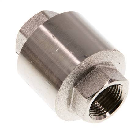 G 3/8'' Nickel-Plated Brass Check Valve 12 bar (174 psi)