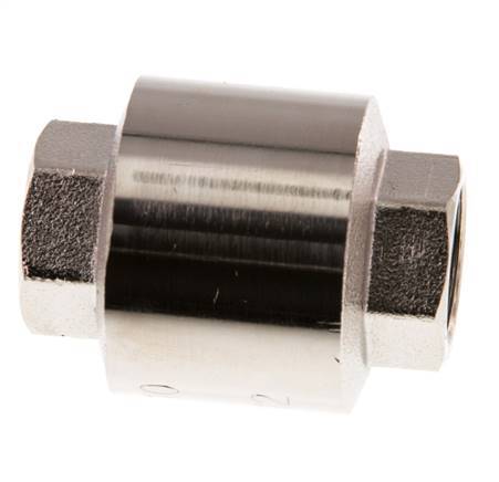 G 3/8'' Nickel-Plated Brass Check Valve 12 bar (174 psi)