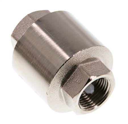 G 3/8'' Nickel-Plated Brass Check Valve 12 bar (174 psi)