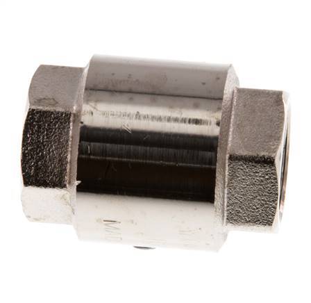 G 1/2'' Nickel-Plated Brass Check Valve 12 bar (174 psi)