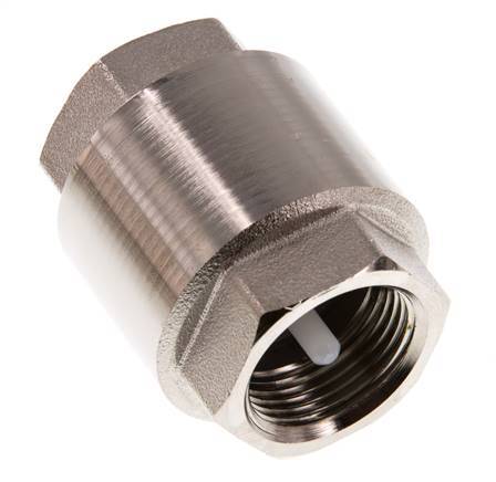 G 3/4'' Nickel-Plated Brass Check Valve 12 bar (174 psi)