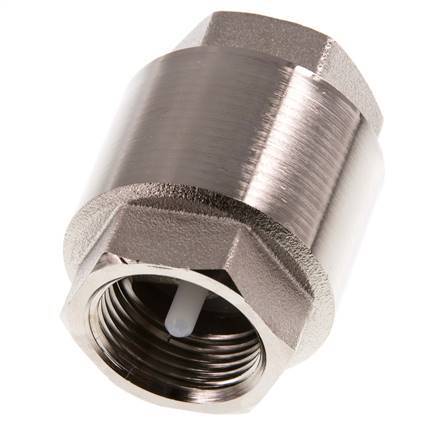 G 3/4'' Nickel-Plated Brass Check Valve 12 bar (174 psi)