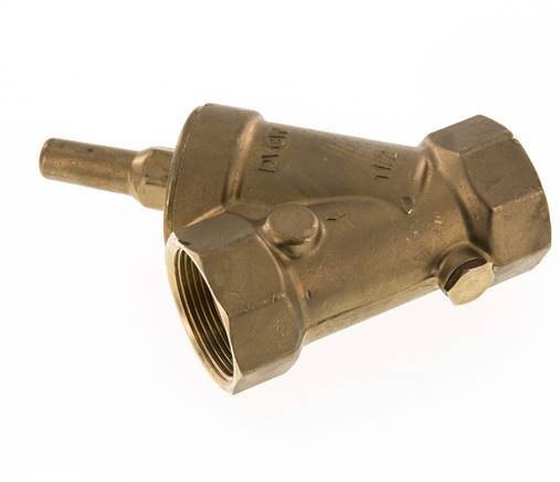 Rp 1-1/2'' Brass Y Check Valve Drinking Water 10 bar (145 psi) EPDM