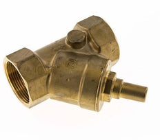 Rp 1-1/2'' Brass Y Check Valve 10 bar (145 psi) NBR