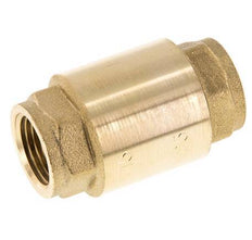 G 1/2'' Brass Check Valve For Vacuum -0.95..25 bar (-13.7..362.5 psi)