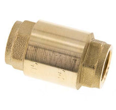 G 1/2'' Brass Check Valve For Vacuum -0.95..25 bar (-13.7..362.5 psi)