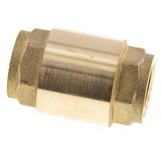 G 3/4'' Brass Check Valve For Vacuum -0.95..25 bar (-13.7..362.5 psi)