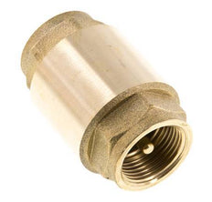 G 3/4'' Brass Check Valve For Vacuum -0.95..25 bar (-13.7..362.5 psi)