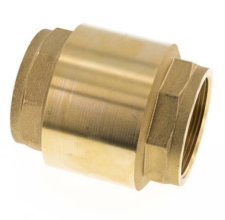 G 4'' Brass Check Valve For Vacuum -0.95..12 bar (-13.7..174 psi)