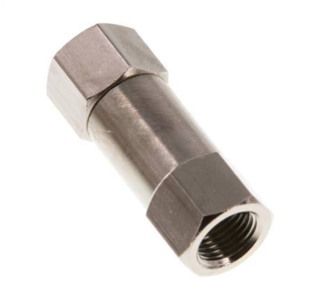G 1/8'' Nickel-Plated Brass Check Valve 10 bar (145 psi) NBR