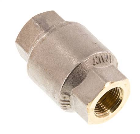 G 3/8'' Nickel-Plated Brass Check Valve 20 bar (290 psi) NBR