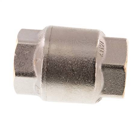 G 1'' Nickel-Plated Brass Check Valve 20 bar (290 psi) NBR
