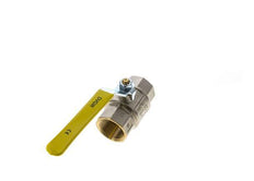 Rp 1-1/4 inch 2-Way Oxygen Brass Ball Valve PN 30