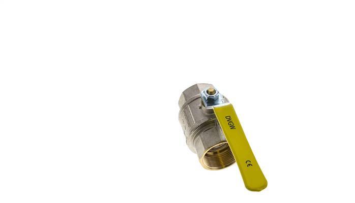Rp 2 inch 2-Way Oxygen Brass Ball Valve PN 20