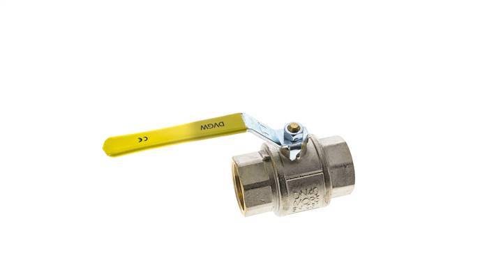 Rp 2 inch 2-Way Oxygen Brass Ball Valve PN 20