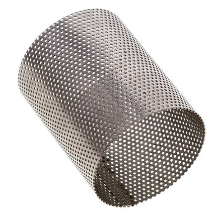 0.8mm Mesh Stainless Steel Strainer Replacement Screen 40x49mm