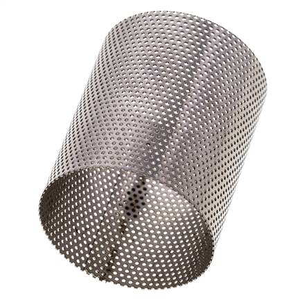 0.8mm Mesh Stainless Steel Strainer Replacement Screen 40x49mm