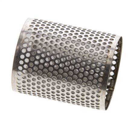 0.25mm Mesh Stainless Steel Strainer Replacement Screen 40x49mm