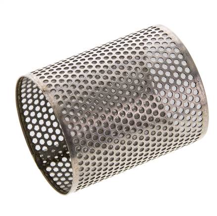 0.25mm Mesh Stainless Steel Strainer Replacement Screen 50x59mm