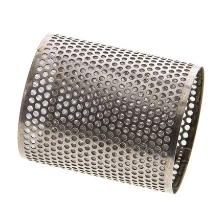 0.25mm Mesh Stainless Steel Strainer Replacement Screen 50x59mm