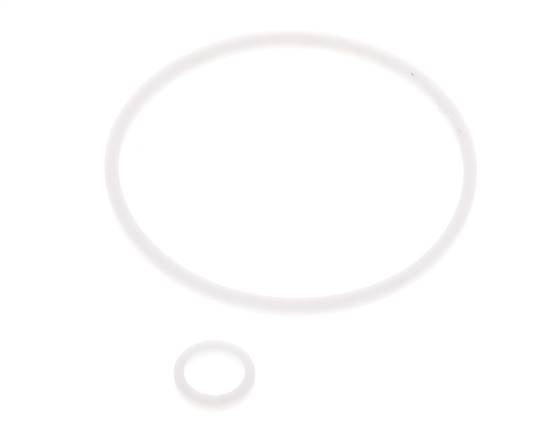 1-1/2" PTFE Strainer Seal Kit 0.8mm Mesh Silicone-Free