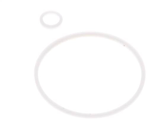 1-1/2" PTFE Strainer Seal Kit 0.8mm Mesh Silicone-Free