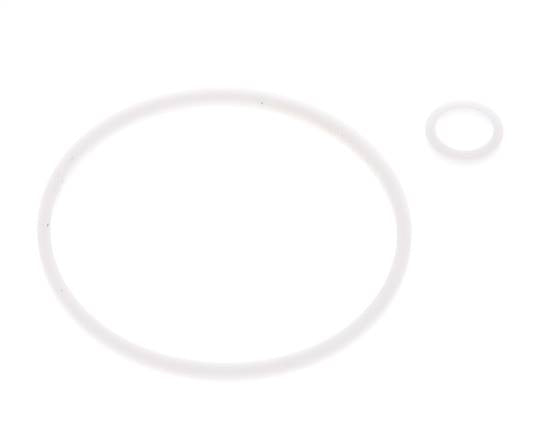 1-1/2" PTFE Strainer Seal Kit 0.8mm Mesh Silicone-Free