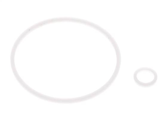 1-1/2" PTFE Strainer Seal Kit 0.8mm Mesh Silicone-Free