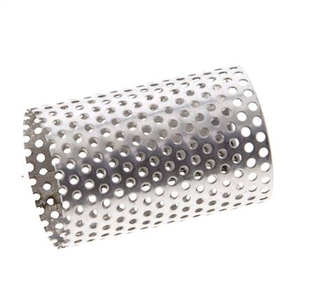 1mm Mesh Stainless Steel Strainer Replacement Screen 19x28mm [2 Pieces]