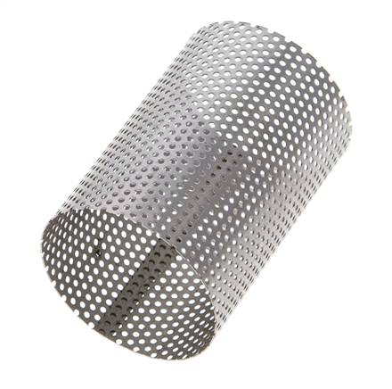 1mm Mesh Stainless Steel Strainer Replacement Screen 36x53mm