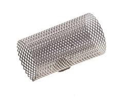 0.5mm Mesh Stainless Steel Strainer Replacement Screen 18x32mm [5 Pieces]