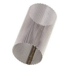 0.5mm Mesh Stainless Steel Strainer Replacement Screen 24x41mm [5 Pieces]