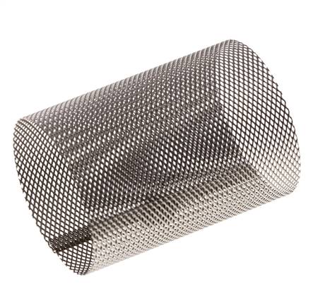0.5mm Mesh Stainless Steel Strainer Replacement Screen 36x50mm [2 Pieces]