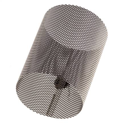 0.5mm Mesh Stainless Steel Strainer Replacement Screen 36x50mm [2 Pieces]