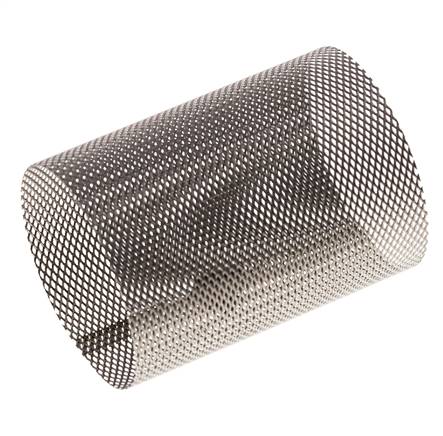 0.5mm Mesh Stainless Steel Strainer Replacement Screen 36x50mm [2 Pieces]
