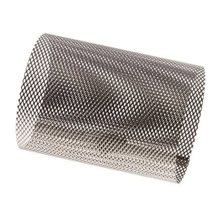 0.5mm Mesh Stainless Steel Strainer Replacement Screen 36x50mm [2 Pieces]