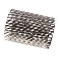 0.5mm Mesh Stainless Steel Strainer Replacement Screen 36x50mm [2 Pieces]
