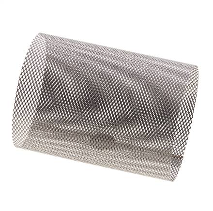0.5mm Mesh Stainless Steel Strainer Replacement Screen 42x57mm [2 Pieces]