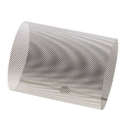 0.5mm Mesh Stainless Steel Strainer Replacement Screen 53x70mm [2 Pieces]