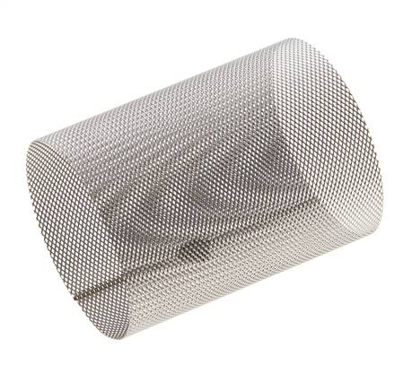 0.5mm Mesh Stainless Steel Strainer Replacement Screen 53x70mm [2 Pieces]