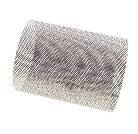 0.5mm Mesh Stainless Steel Strainer Replacement Screen 53x70mm [2 Pieces]