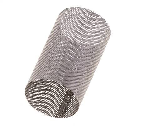 0.2mm Mesh 304 Stainless Steel Strainer Replacement Screen 18x32mm [2 Pieces]