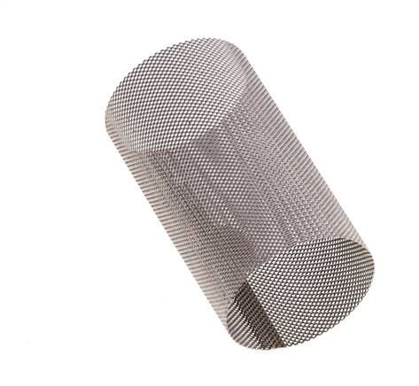 0.2mm Mesh 304 Stainless Steel Strainer Replacement Screen 18x32mm [2 Pieces]