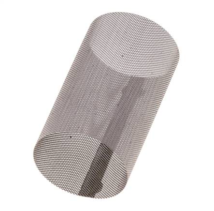 0.2mm Mesh Stainless Steel Strainer Replacement Screen 24x41mm [2 Pieces]